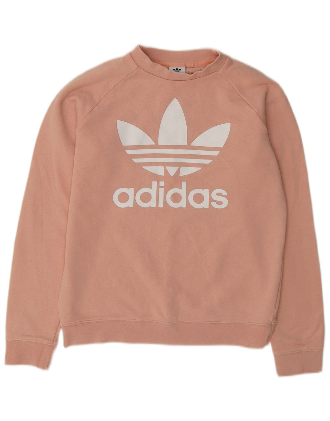 Felpa grafica da donna Adidas Jumper UK 14 Medium Pink