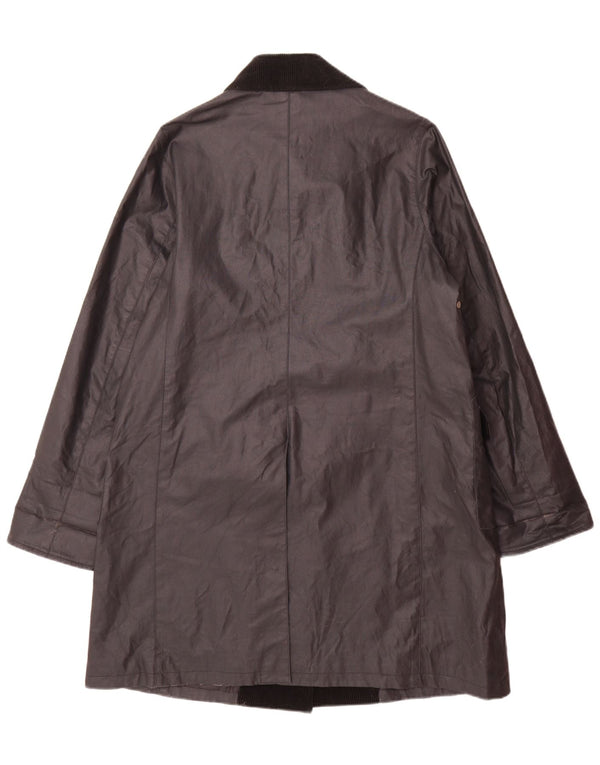 Impermeabile da donna Mackintosh UK 14 cotone nero medio