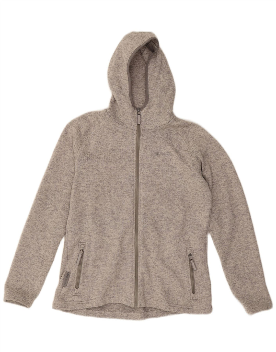 Felpa con cappuccio e zip da donna Mountain Warehouse UK 14 Large Grigio Poliestere