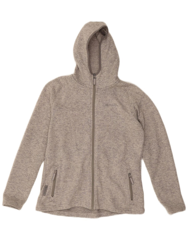 Felpa con cappuccio e zip da donna Mountain Warehouse UK 14 Large Grigio Poliestere