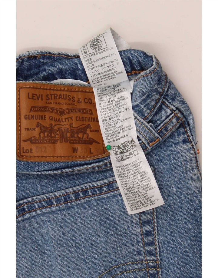 Jeans Levi's da donna 512 slim affusolati W30 L30 cotone blu