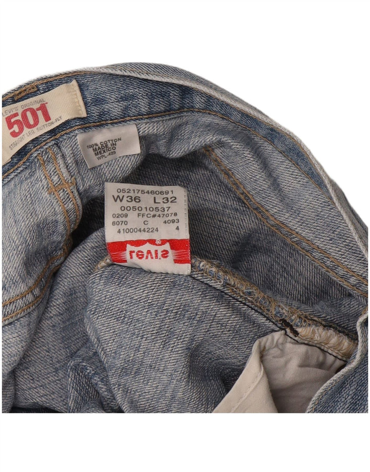Levi's Uomo 501 Jeans dritti W36 L32 Cotone Blu