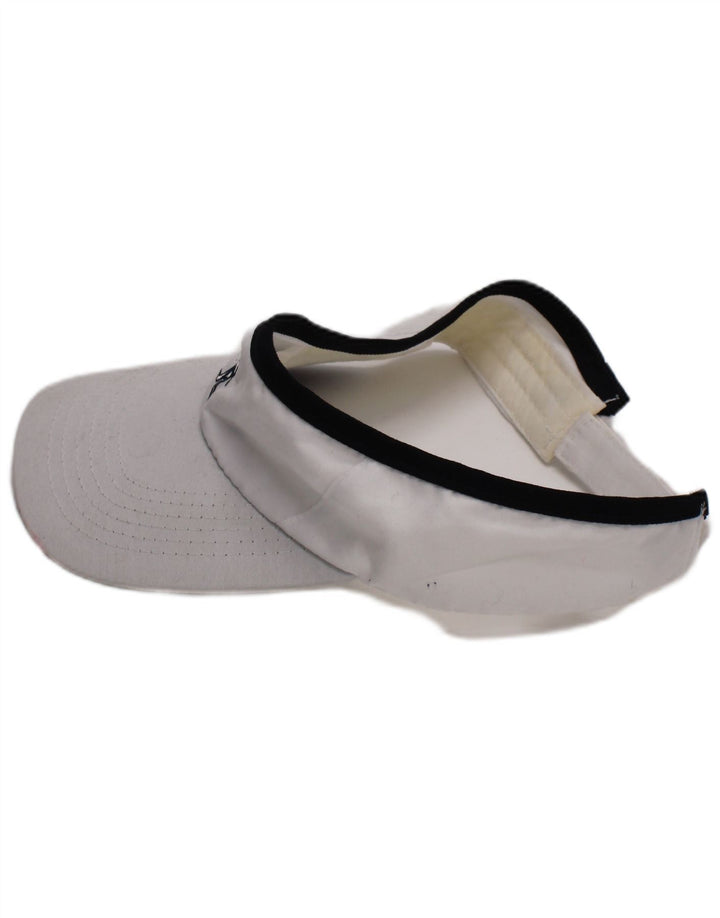 AUSTRALIAN L'ALPINA Cappellino con visiera grafica da donna Taglia unica Bianco Sportivo
