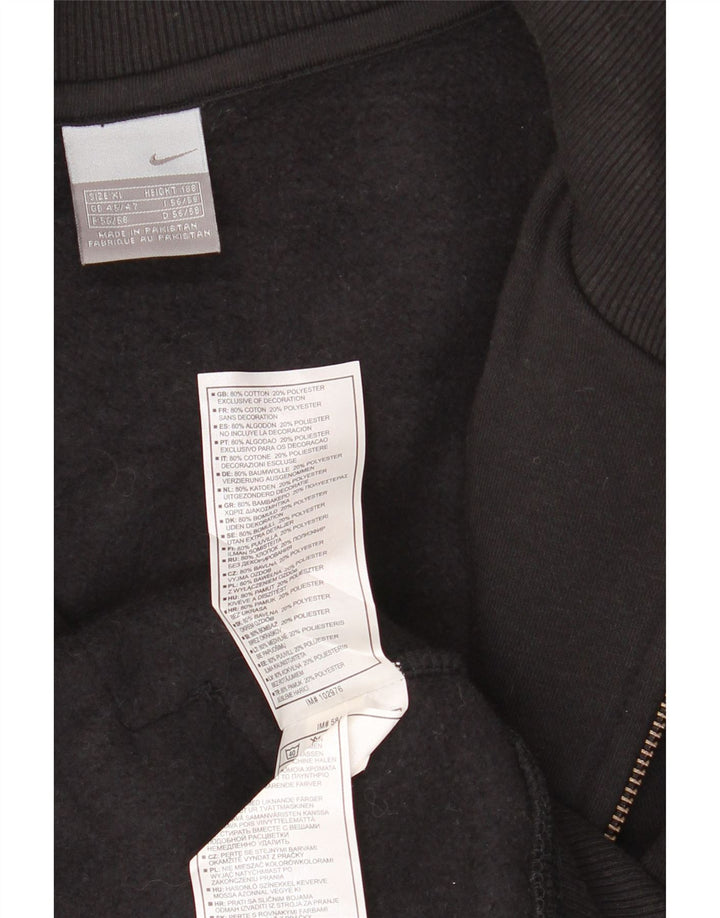 Giacca da tuta da uomo NIKE UK 45/47 XL cotone nero