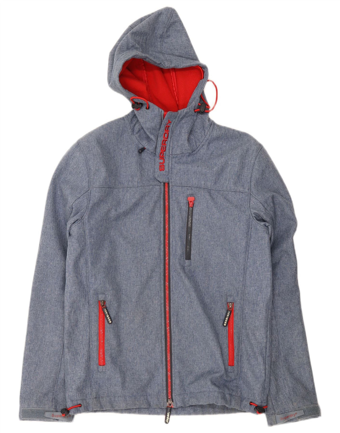 Giacca a vento da uomo Windtrekker Graphic Superdry UK 38 Blu medio
