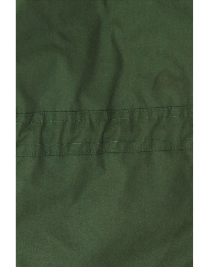Giacca imbottita da uomo vintage UK 44 2XL cotone verde