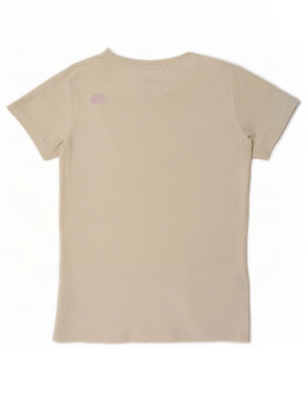 T-shirt grafica da donna The North Face Top UK 12 cotone bianco medio