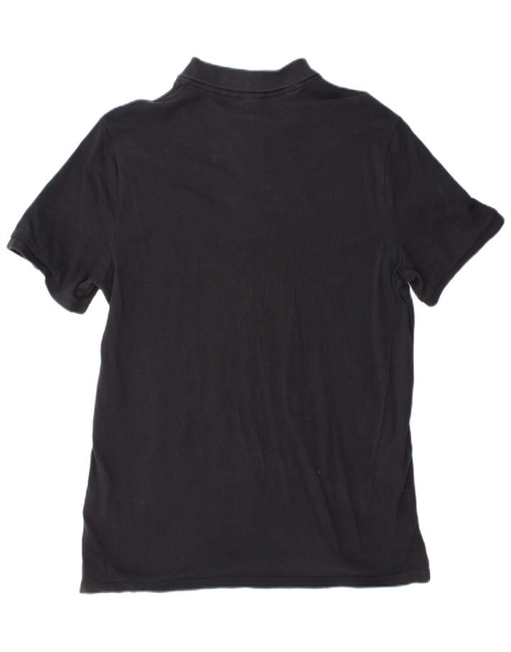 Polo Nike da uomo grande in cotone nero