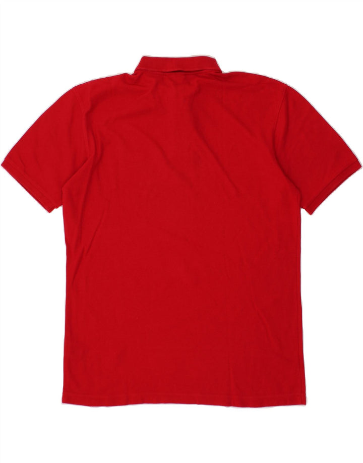 FILA Mens Polo Shirt Large Red Cotton Vintage Fila and Second-Hand Fila from Messina Hembry 