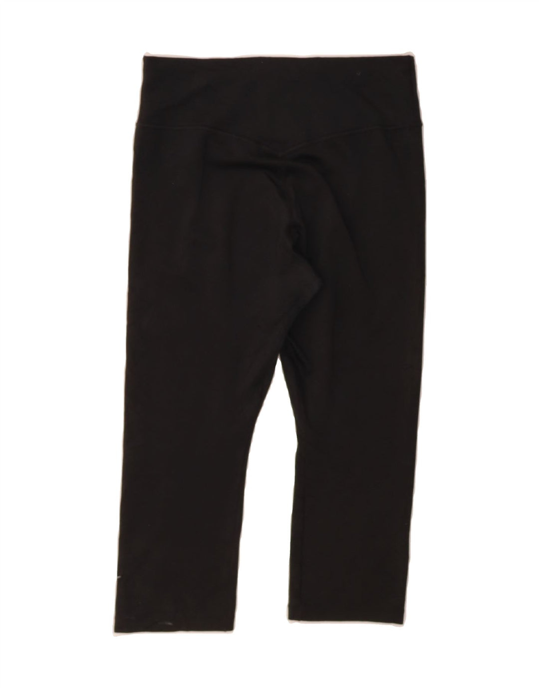 NIKE Womens Dri Fit Capri Leggings UK 14 Medium  Black Polyester Vintage Nike and Second-Hand Nike from Messina Hembry 