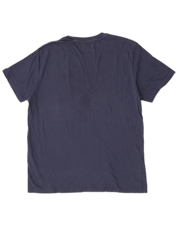 T-shirt grafica da uomo Levi's Top Large in cotone blu navy