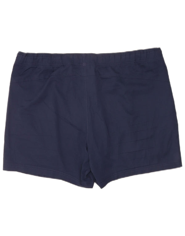 Pantaloncini sportivi Puma da uomo grandi blu navy