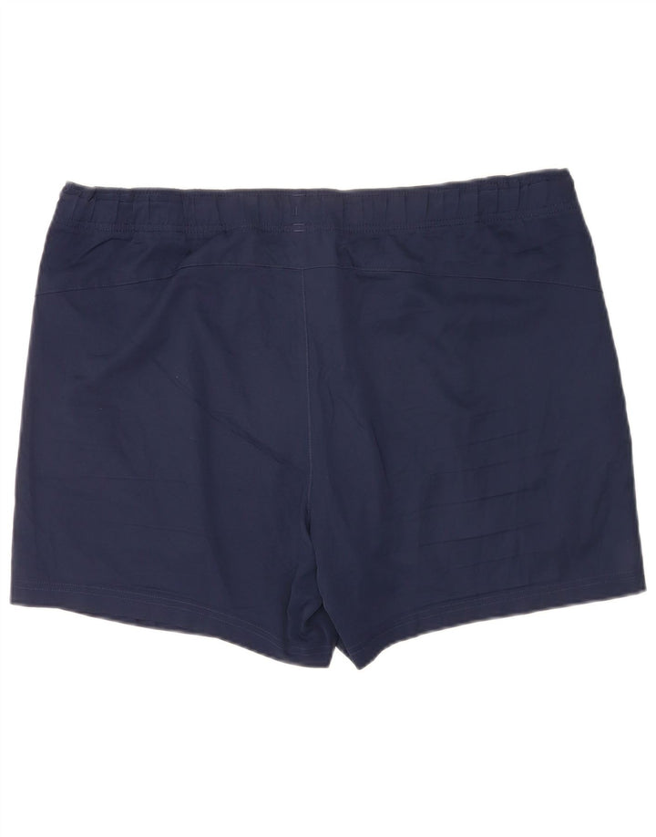 Pantaloncini sportivi Puma da uomo grandi blu navy