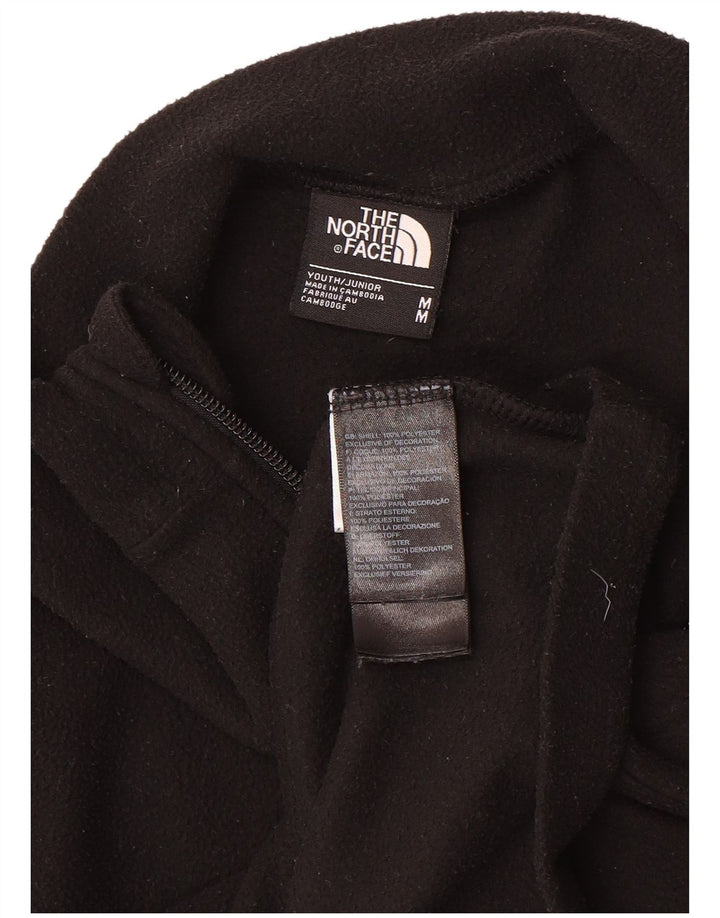 Maglione in pile The North Face da ragazzo con zip a 1/4 10-11 anni medio nero