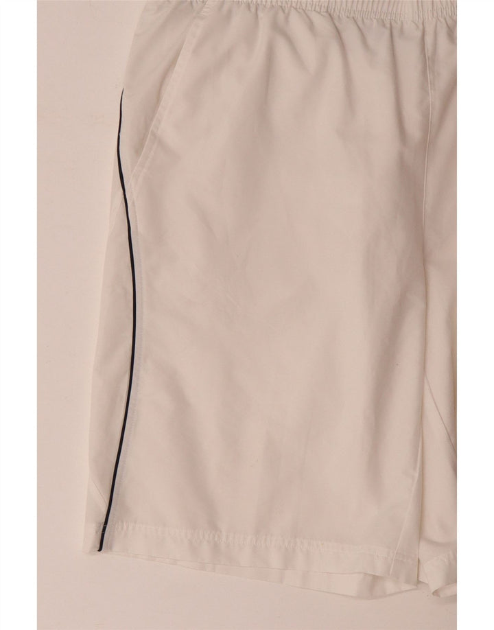 Pantaloncini sportivi da uomo Nike Large bianchi in poliestere