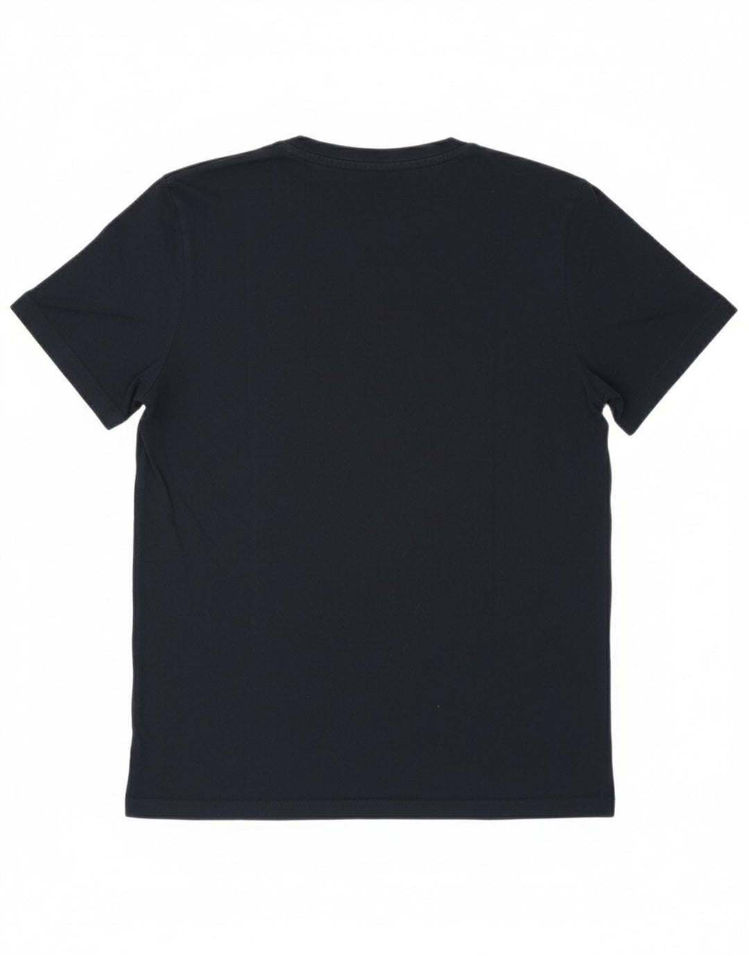 JACK & JONES Mens Graphic T-Shirt Top Medium Navy Blue Cotton