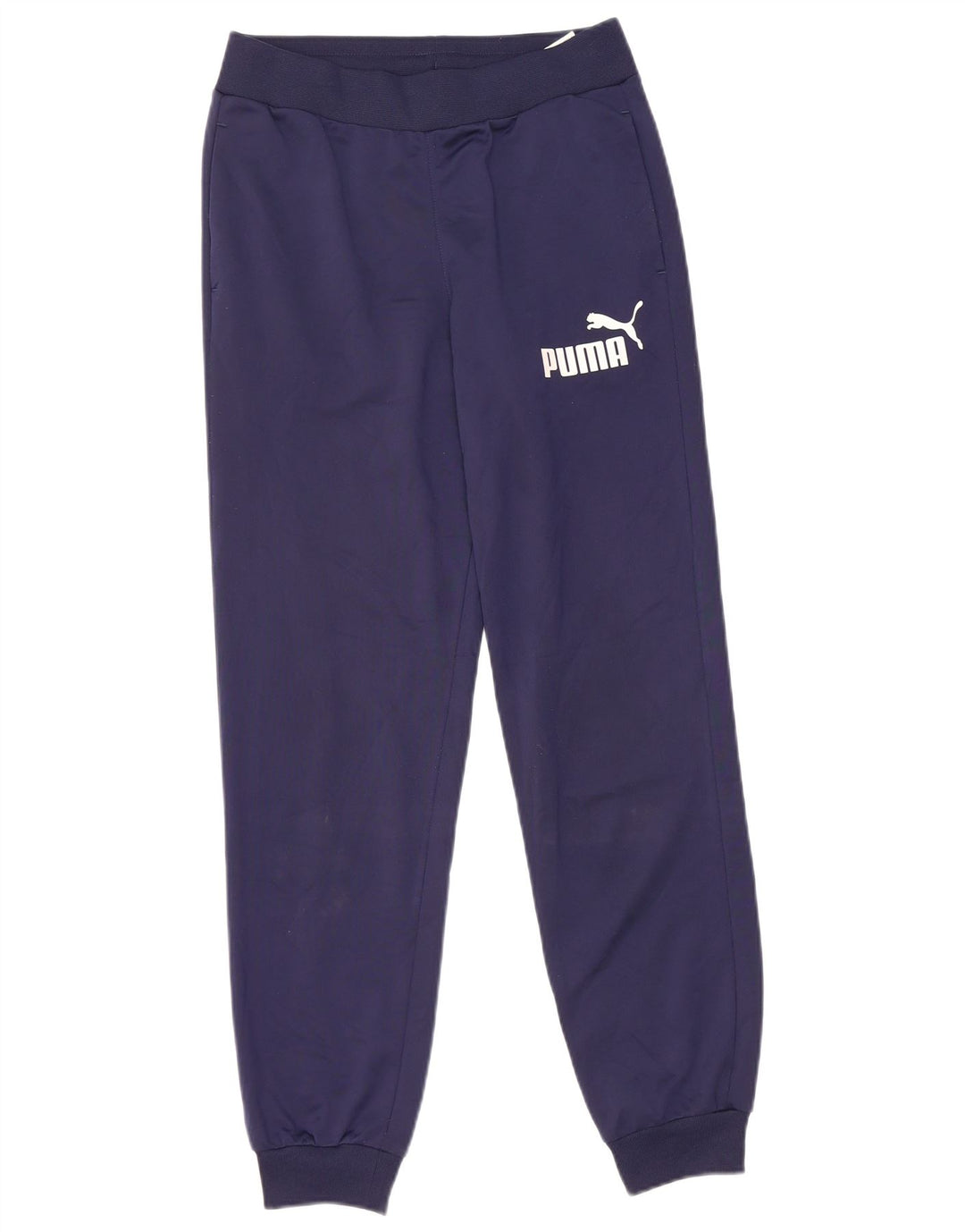 Pantaloni da tuta con grafica PUMA da ragazzo, pantaloni da jogging, 13-14 anni, blu navy