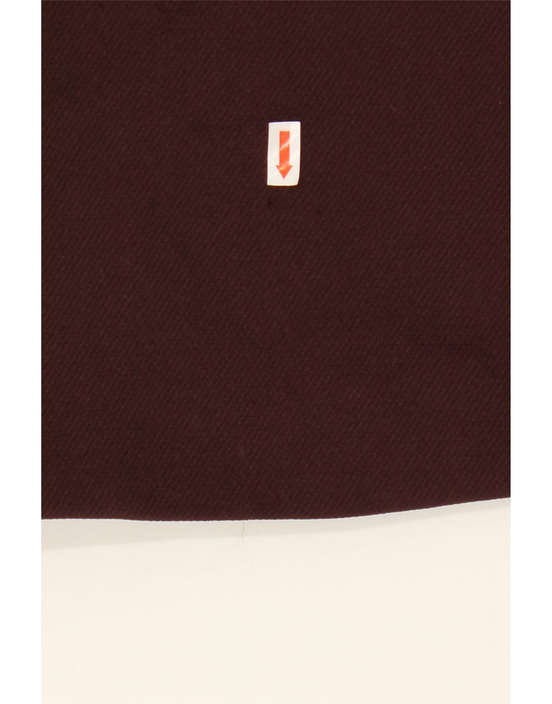 Gilet aperto da donna ZARA UK 10 piccolo marrone poliestere
