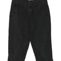 LEE Womens Petite Capri Trousers US 6 Medium W28 Black Cotton Vintage Lee and Second-Hand Lee from Messina Hembry 