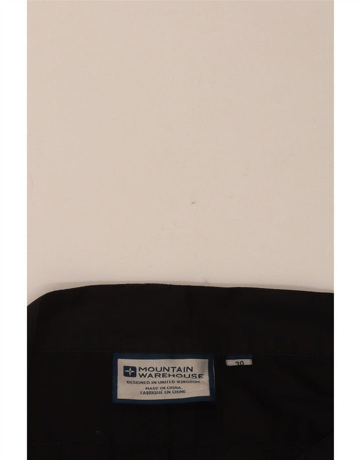 Pantaloncini cargo da uomo Mountain Warehouse W30 poliestere nero medio