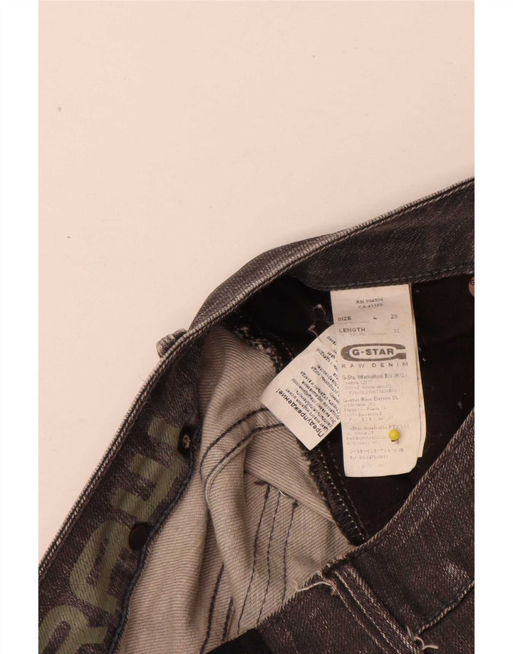 Jeans slim da donna G-Star W28 L32 cotone grigio