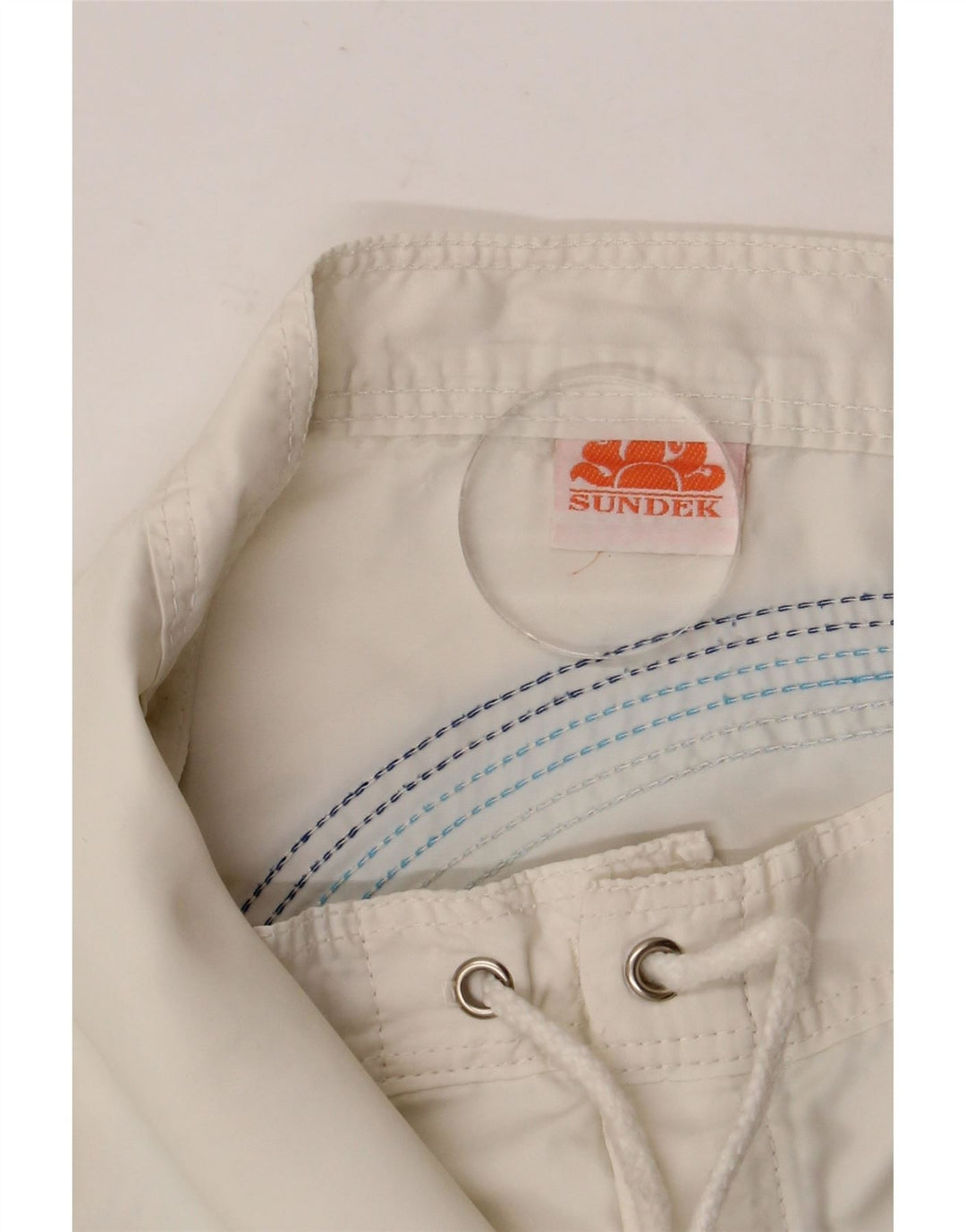 Pantaloncini da bagno da uomo SUNDEK bianco medio