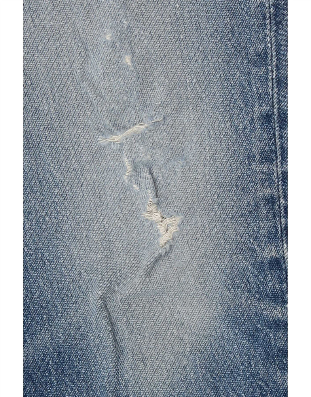 Jeans dritti invecchiati da uomo Levi's W32 L30 cotone blu