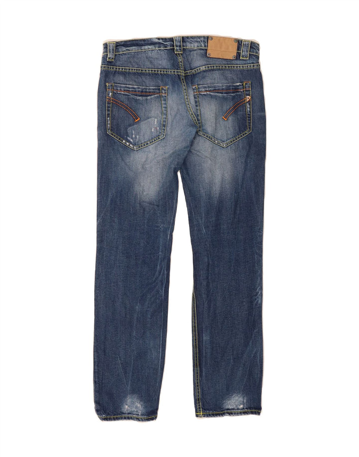 DONDUP Womens Straight Jeans W30 L30 Blue Cotton Vintage Dondup and Second-Hand Dondup from Messina Hembry 