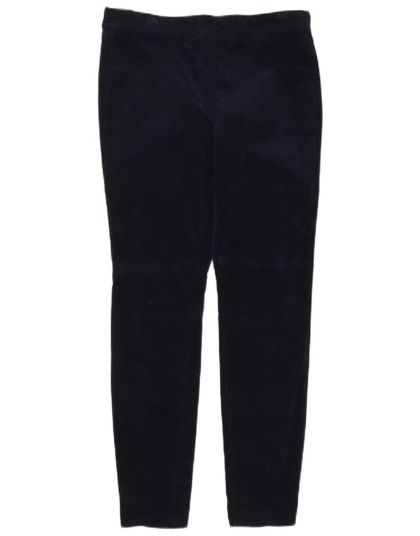 Leggings in velluto da donna White Stuff UK 14 Grande cotone blu navy