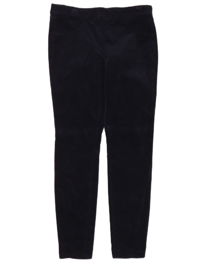Leggings in velluto da donna White Stuff UK 14 Grande cotone blu navy