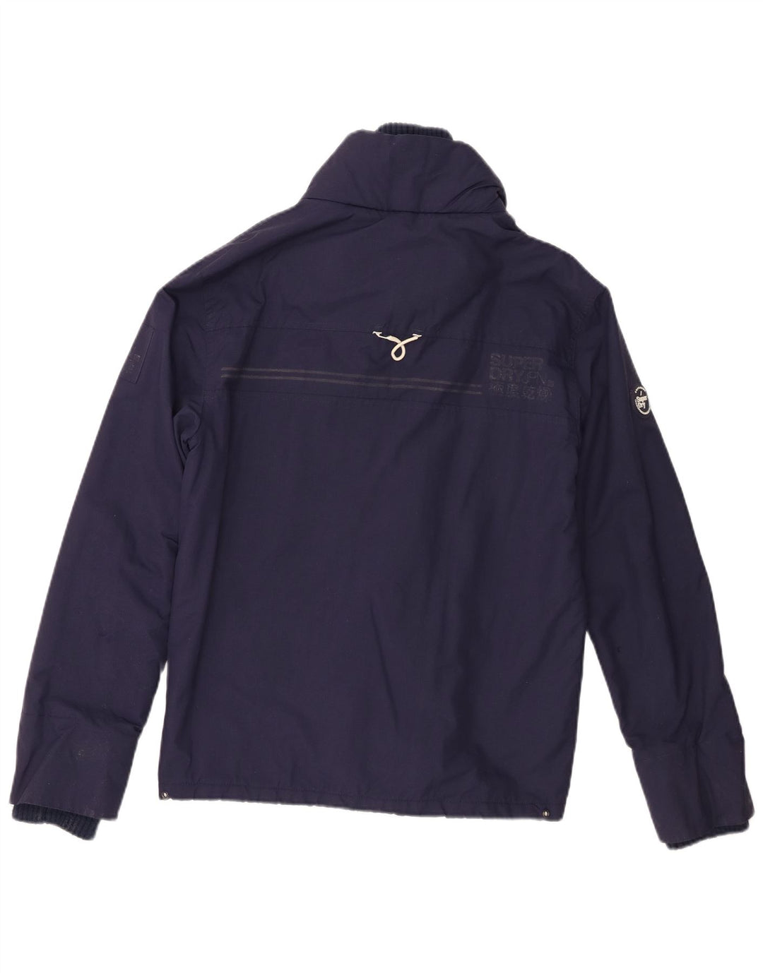 Giacca a vento da donna Windtrekker Superdry UK 10 Small Blu Navy