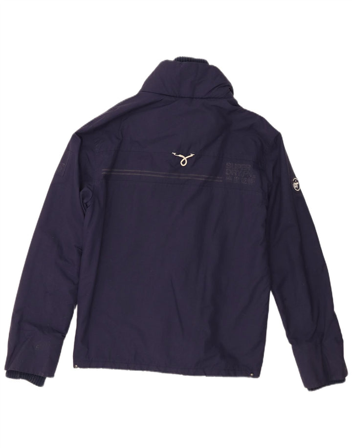 Giacca a vento da donna Windtrekker Superdry UK 10 Small Blu Navy