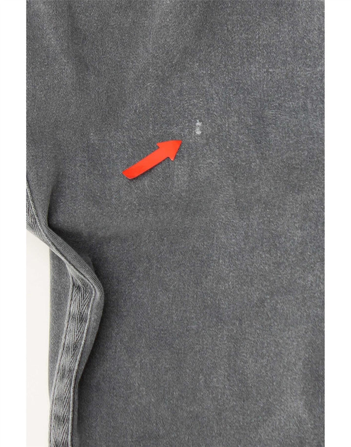 Pantaloni chino dritti da donna Gap US 8 medi W30 L27 cotone grigio