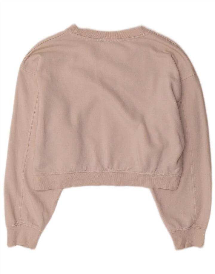 Tuta intera corta da donna Zara UK 14 cotone bianco medio