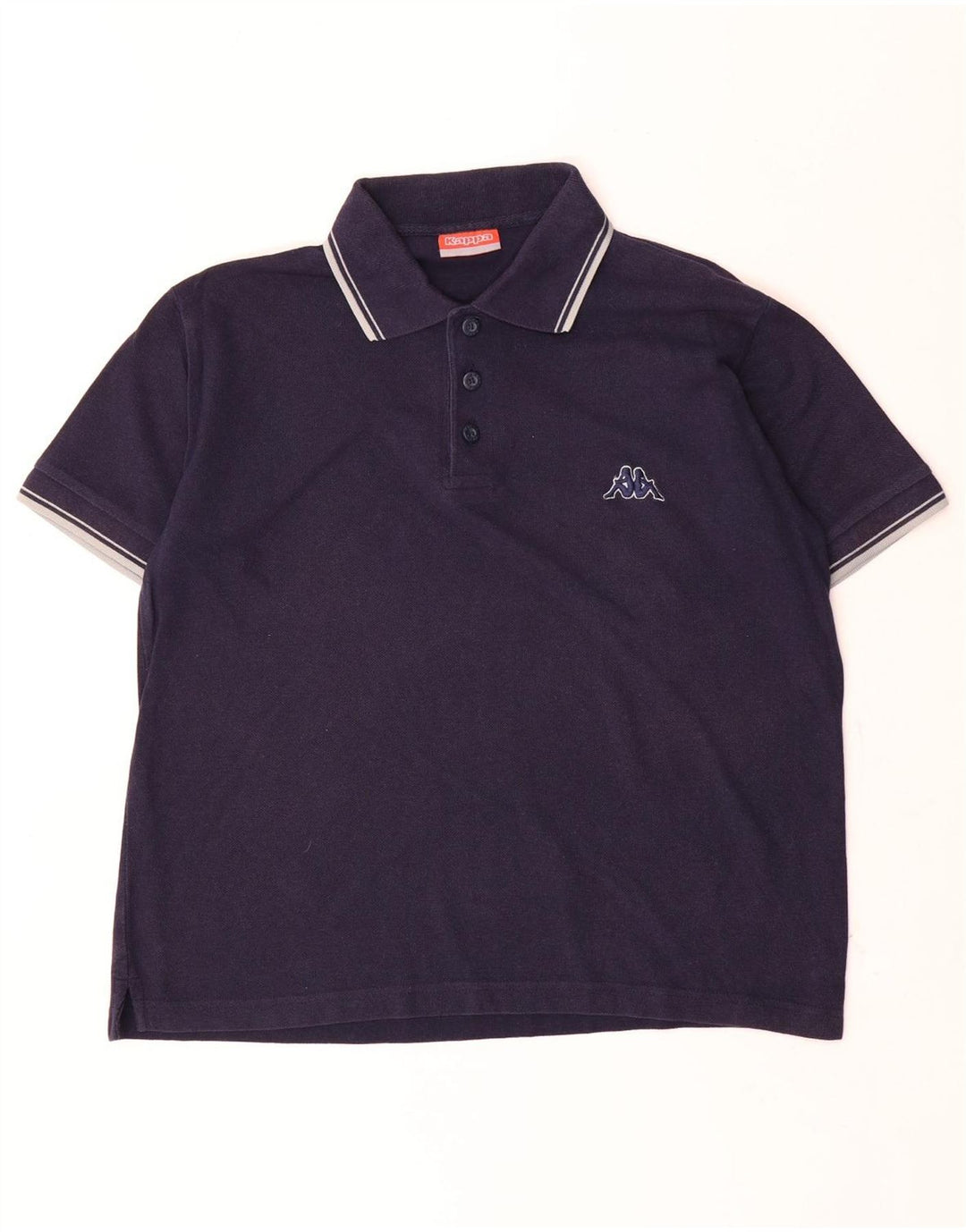 Polo Kappa da uomo medio blu navy