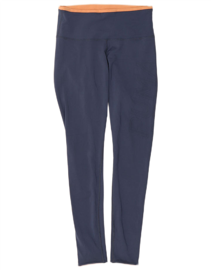 Leggings grafici PUMA da donna UK 4 XS Blu navy