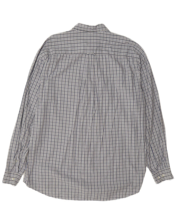 Camicia da uomo Lacoste taglia 42 grande quadri blu