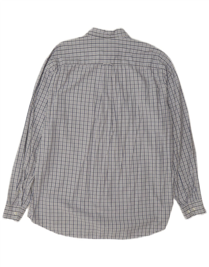 Camicia da uomo Lacoste taglia 42 grande quadri blu
