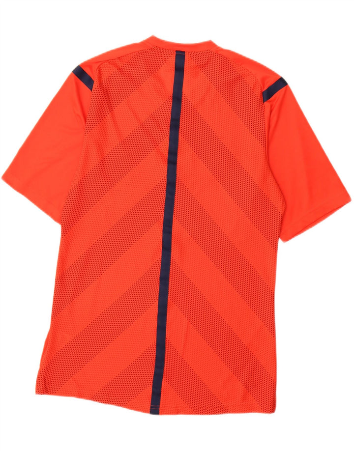 T-shirt grafica Adidas da uomo Irish Clare Top in poliestere rosso medio