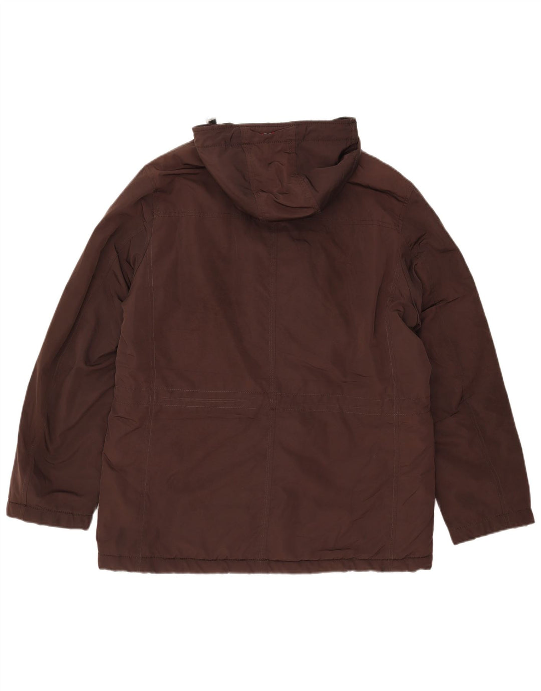 Giacca multiuso con cappuccio da uomo Napapijri UK 40 Large Marrone Poliestere