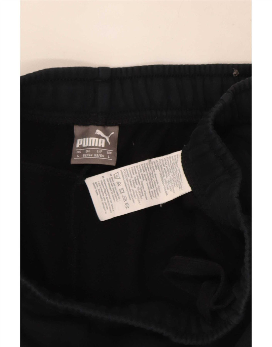 Pantaloni da tuta da uomo Puma Joggers grandi in cotone nero