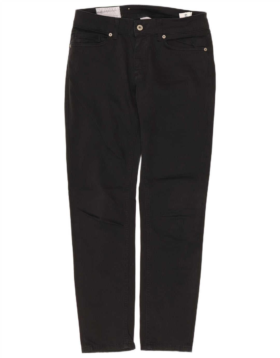 Jeans slim da donna Dondup W29 L28 cotone nero