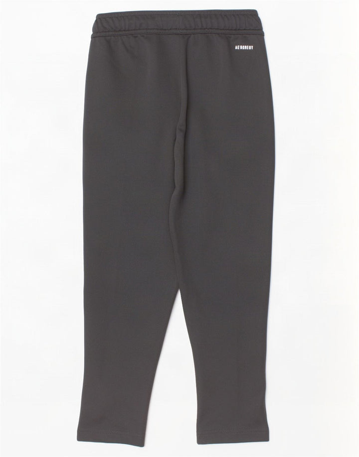 Pantaloni della tuta Adidas Aeroready da ragazzo 5-6 anni in poliestere nero