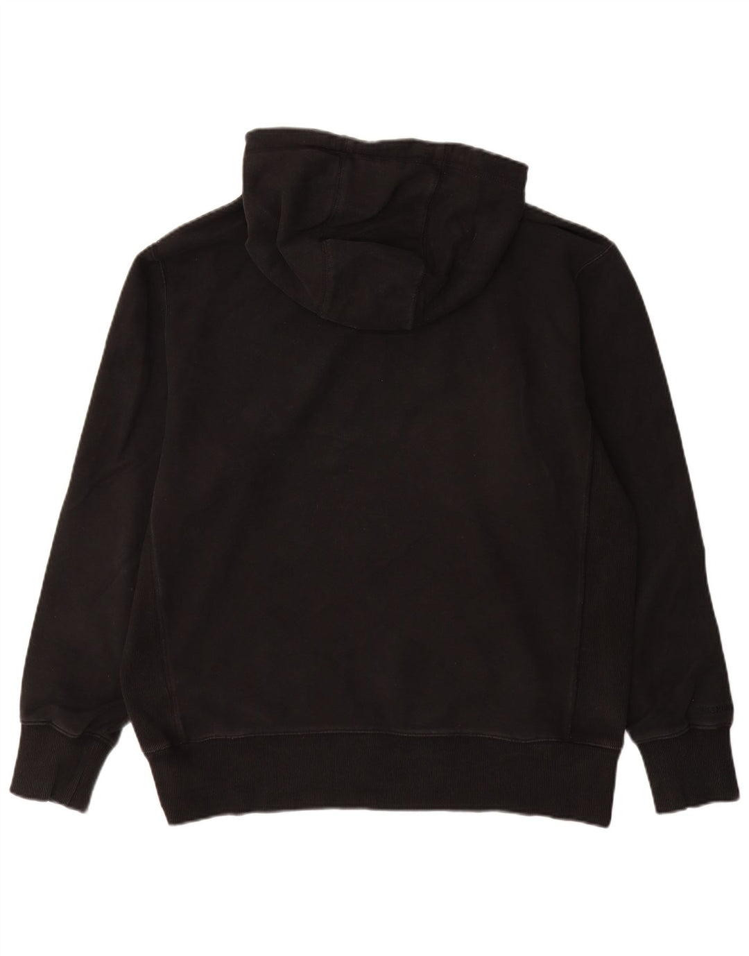Felpa con cappuccio da uomo SUPERDRY XL in cotone nero