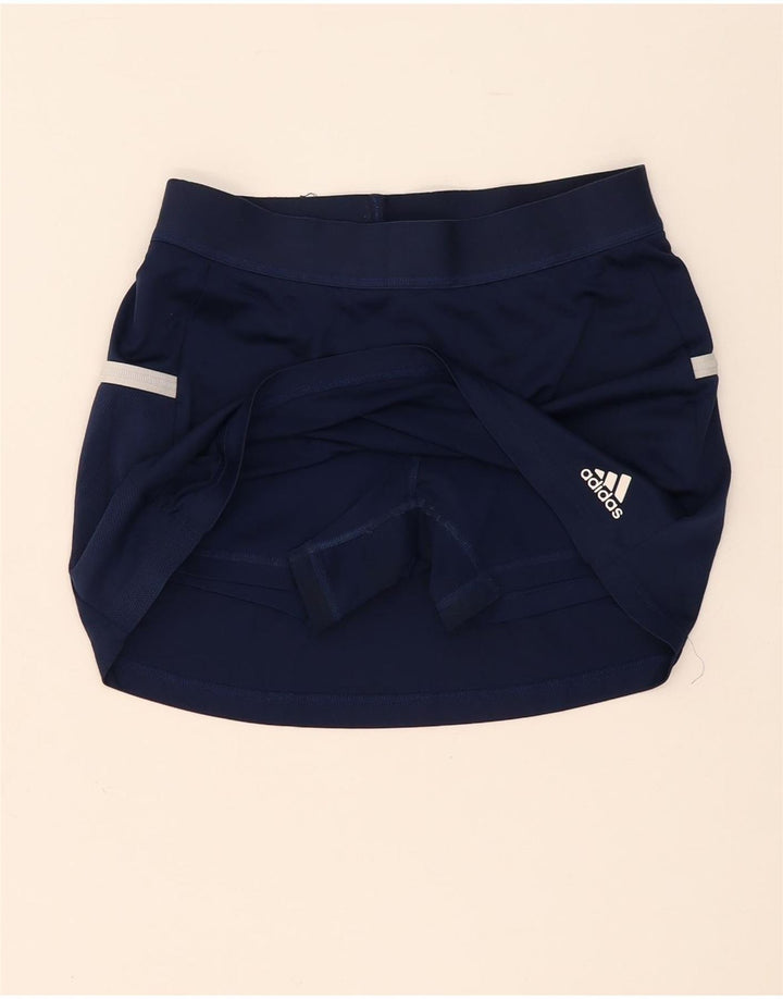 Adidas Donna Climalite Sport Skort UK 12/14 Medio Blu Navy