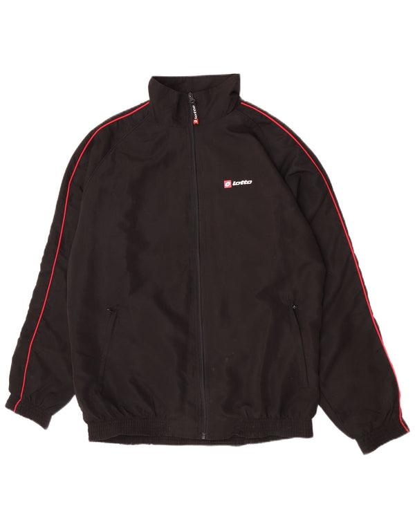 Giacca sportiva da uomo Lotto XL nera in poliestere