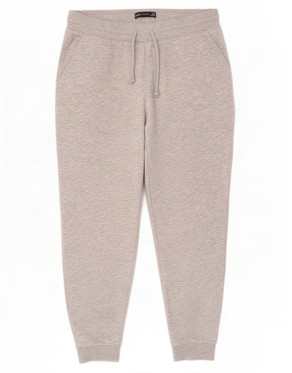 Pantaloni da tuta da donna Marks & Spencer Joggers UK 14 Large Grigio Cotone