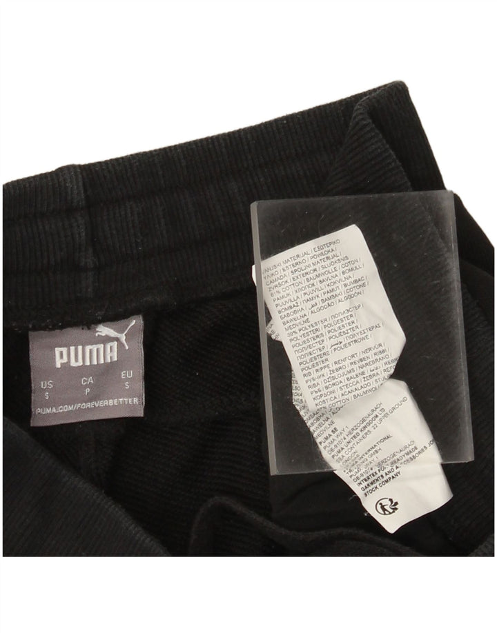 Pantaloncini sportivi da uomo Puma Small neri in cotone color block