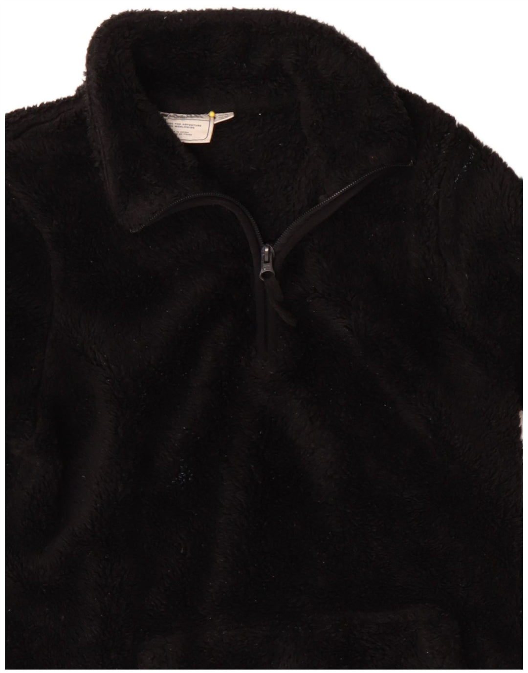 Maglione in pile da donna con collo e zip Mountain Warehouse UK 12 medio nero
