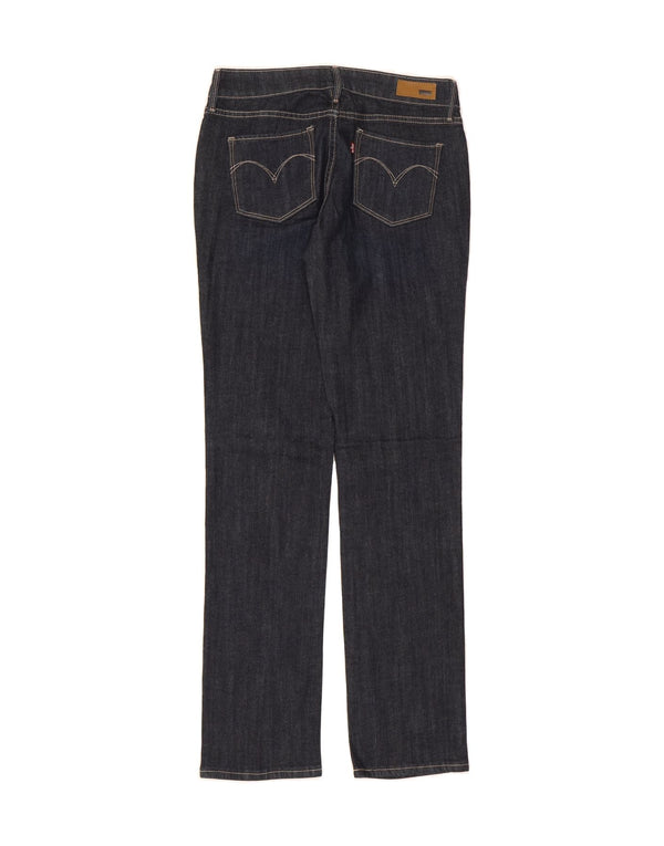 Jeans dritti Demi Curve da donna LEVI'S US 2 XS W26 L32 Blu navy